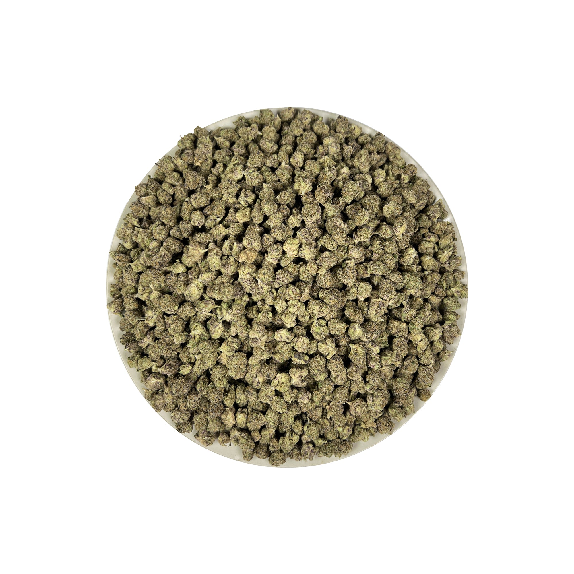 PUFFY Hi Chew (smalls) is an indica-dominant hybrid THCa strain born through the exceptional pairing of Old Time Indiana Bubble Gum and MAC 1. The aroma blends zesty citrus notes with sweet, fruity undertones and a pungent fuel-like finish. Visually, dense forest green buds with purple hues and fiery orange pistils are coated in sticky trichomes. Consumers often report euphoric and uplifting effects accompanied by a soothing sense of relaxation.