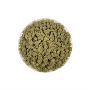 PUFFY Hustler Fuel is a balanced hybrid THCa strain lineage believed to stem from OG Kush and a Diesel/Chemdawg-descended hybrid (not officially verified). The aroma opens with funky savory notes and earthy garlic undertones, followed by a pungent intensity and sharp fuel-like character. Visually, dense forest green buds with purple hues and fiery orange pistils are coated in sticky trichomes. Consumers often report an uplifting euphoric buzz paired with enhanced focus, heightened mental clarity, and a deep