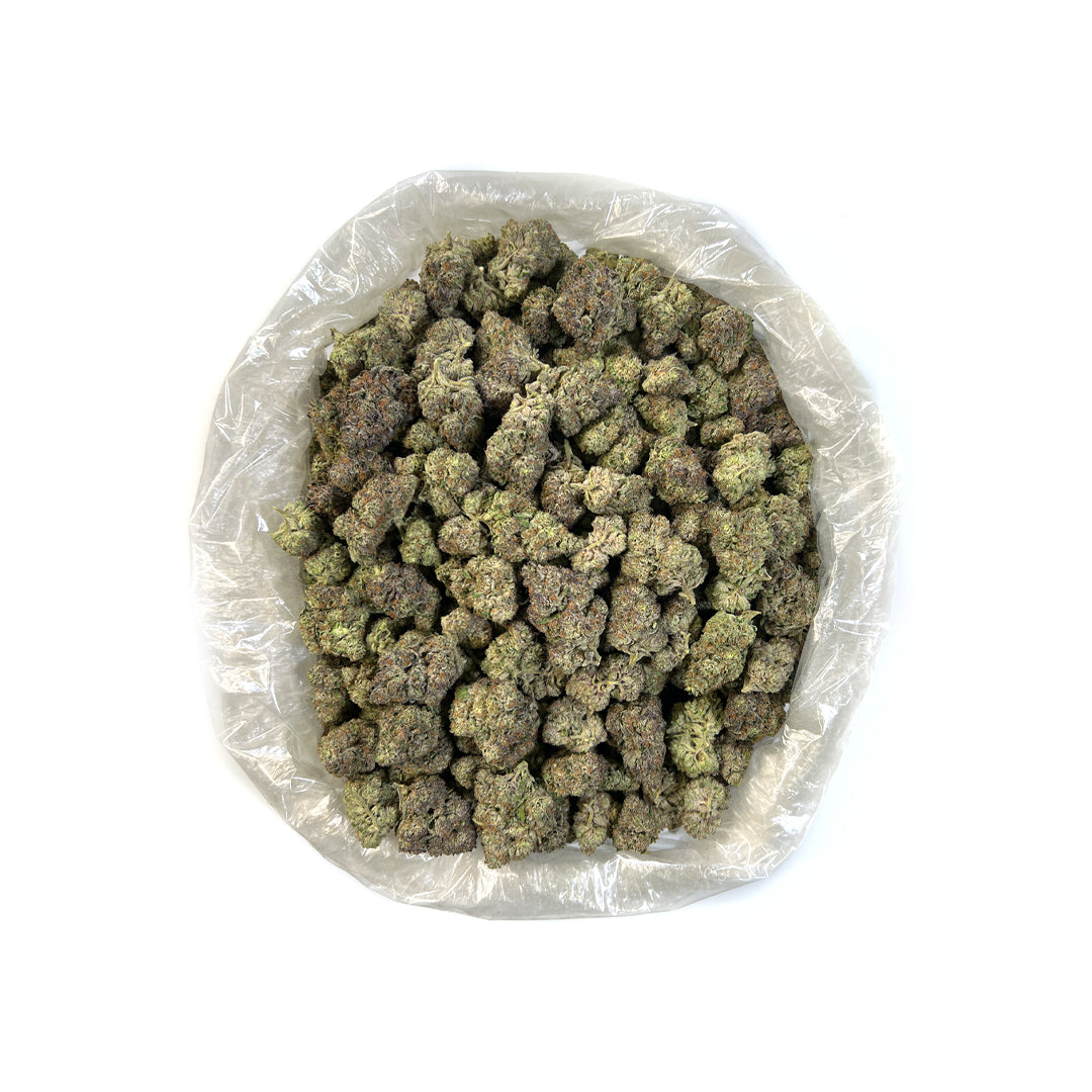 PUFFY Ice Cream Gelato is a hybrid THCa strain, crafted by crossing Ice Cream Cake with Gelato 41. This dessert-inspired strain is as visually stunning as it is flavorful, showcasing chunky, frosty buds in shades of deep purple and dark green, sparkling with a thick layer of trichomes. Consumers claim that it has euphoric, relaxing, and slightly sedating effects, often describing feelings of giggly joy, calm relaxation, and a sociable, talkative mood. The dominant terpene, caryophyllene, lends a rich vanill