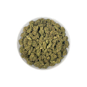PUFFY Jack Frost is a balanced hybrid THCa strain,  born from a complex cross of Northern Lights, White Widow, and Jack Herer. The aroma opens with bright citrus notes, layered with fresh pine and grounded by warm, woody undertones. Visually, the buds are dense, with rich green and purple hues, bright orange pistils, and a frosty layer of trichomes. Consumers often report a happy, euphoric, and uplifting experience that promotes focus, energy, creativity, and balanced relaxation, making it well suited for d