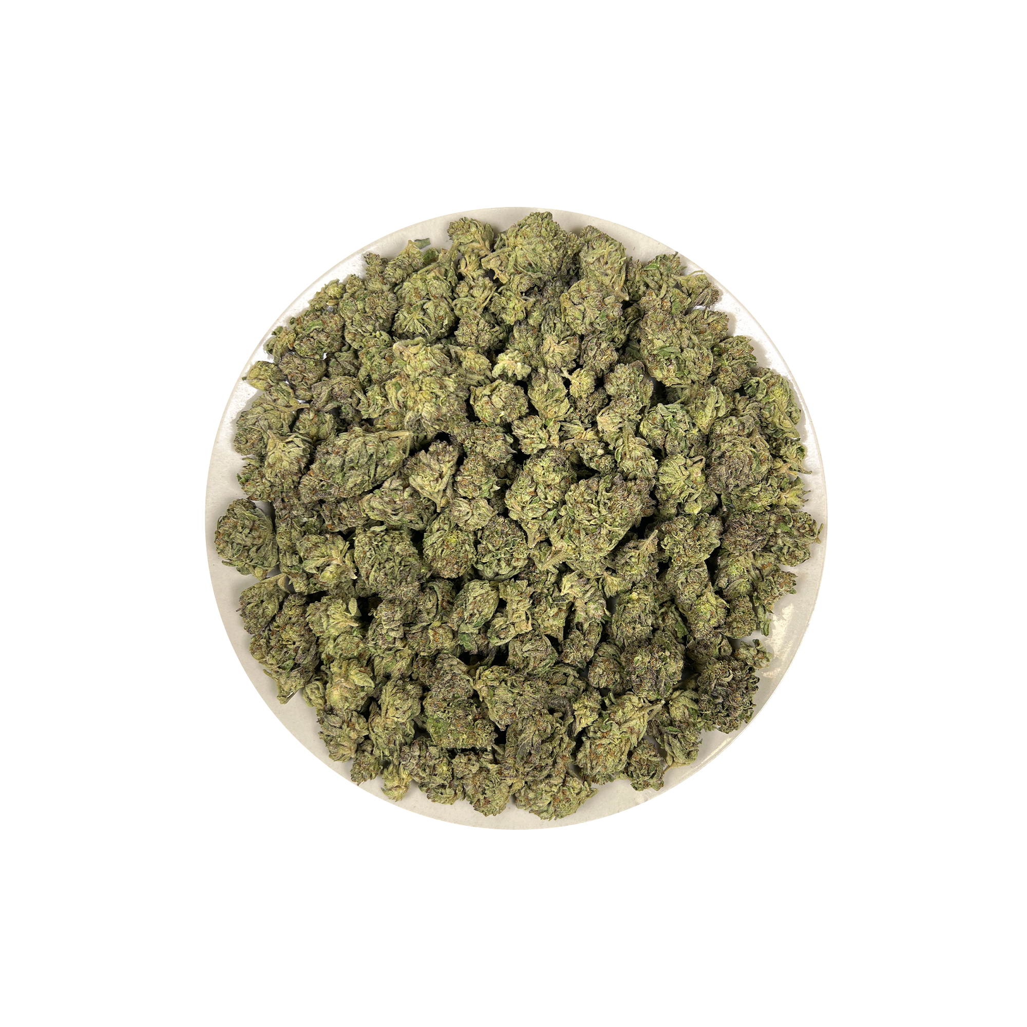 PUFFY Jelly Donut is an indica-dominant hybrid THCa strain born from the fusion of Girl Scout Cookies and King Louis XIII. The aroma opens with a lush burst of ripe berries, followed by a smooth, creamy undertone that softens the profile, while bright tropical notes add a juicy, sun-ripened character. Visually, the buds are dense, with deep forest green and purple tones, bright orange pistils, and a frosty trichome coating. Consumers commonly describe an uplifting, mood-enhancing high that starts with a wav