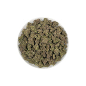 PUFFY Jokerz Candy is an indica-dominant hybrid THCa strain, born from the flavorful cross between Gummiez and Grape Gasoline. The aroma is a vivid blend of sweet rainbow candy, sharp diesel, and pungent gasoline, creating a bold and enticing scent that immediately captures attention. Visually, the dense buds display forest-green tones with deep purple hues, vibrant orange pistils, and a frosty trichome coating. Consumers often describe the effects as euphoric and uplifting, promoting happiness and mental c