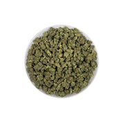 PUFFY Jokerz Candy is an indica-dominant hybrid THCa strain, born from the flavorful cross between Gummiez and Grape Gasoline. The aroma opens with a vibrant burst of ripe berry sweetness, layered with pungent diesel undertones and finished by a crisp, refreshing hint of pine that adds depth and balance. Visually, the dense buds display forest-green tones with deep purple hues, vibrant orange pistils, and a frosty trichome coating. Consumers often describe the effects as euphoric and uplifting, promoting ha