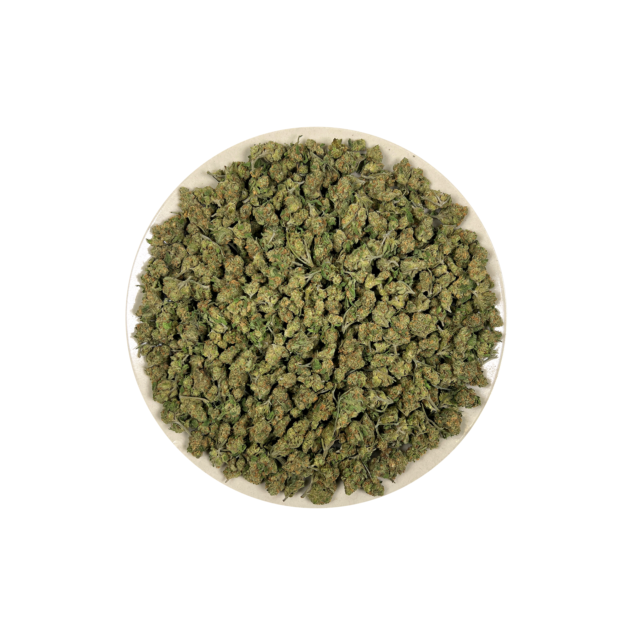 PUFFY Jolly Rancher (smalls) is a balanced hybrid THCa strain resulting from the strategic pairing of Purple Punch and Aloha Grape Stomper. The aroma bursts with sweet candy-like notes layered over ripe grape and juicy berry undertones. Visually, dense forest green buds with purple hues and fiery orange pistils are coated in sticky trichomes. Consumers often report an uplifting euphoric mood boost paired with heightened mental clarity and inspired thinking, along with a relaxing body sensation and sociable,