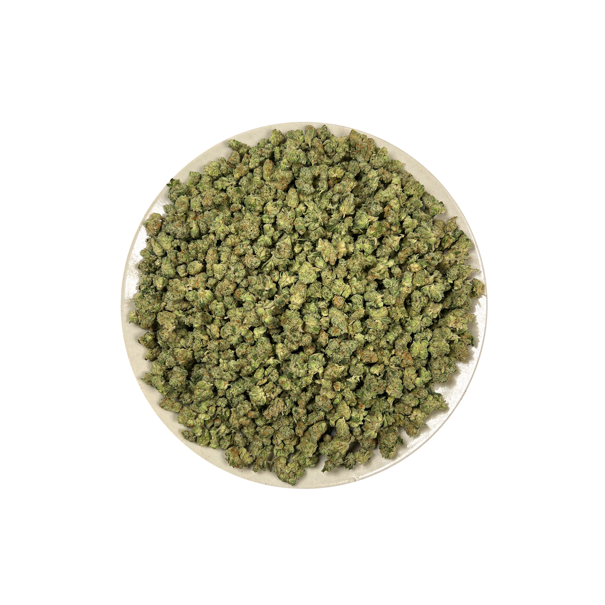 PUFFY Killer Cupcakes (smalls) is a balanced hybrid THCa strain bred from the unique genetic combination of (Killer Queen × Cindy-99) × Ice Cream Cake. The aroma is a decadent blend of sweet vanilla and rich cake notes, complemented by a subtle hint of pepper.  Visually, dense green buds with purple hues and fiery orange pistils are coated in sticky trichomes. Consumers often report feeling euphoric and uplifted, with enhanced focus and creativity, bursts of energy, and a calming sense of relaxation. 