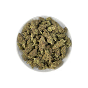 PUFFY King Louis  is an indica-dominant hybrid THCa strain, crafted from the legendary lineage of OG Kush × LA Confidential. The aroma hits with the sharp, penetrating punch of pure gasoline, delivering an intense and unmistakably bold profile. Visually, the buds are dense and dark green with bright orange pistils and a sparkling, sticky trichome coat. Consumers often report a powerful body high that eases into deep relaxation, pairing euphoric calm with a soothing finish that makes it best suited for eveni
