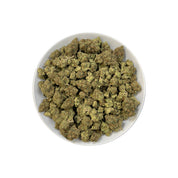 PUFFY King Louis XIII is an indica-dominant hybrid THCa strain, crafted from the legendary lineage of OG Kush × LA Confidential. The aroma is rich and bold, with strong gassy notes layered over hints of pine and a touch of warm, earthy spices. Visually, the buds are dense and dark green with bright orange pistils and a sparkling, sticky trichome coat. Consumers often report a powerful body high that eases into deep relaxation, pairing euphoric calm with a soothing finish that makes it best suited for evenin