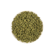 PUFFY Kosher Kush is an indica-dominant hybrid THCa strain consistently linked back to strong OG Kush genetics as its primary ancestral source. The aroma presents sharp pine and zesty lemon notes layered with distinct chemical undertones. Visually, dense forest green buds with hints of purple are threaded with fiery orange pistils and coated in a sparkling layer of sticky trichomes. Consumers often report a euphoric full-body relaxation that helps calm the mood while promoting a light sense of mental ease, 