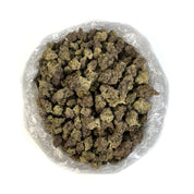 PUFFY LA Push Pop is a hybrid THCa strain created from a cross between LA Kush Cake and Push Pop. It offers a sweet, dessert-like flavor profile with notes of sugary berries, creamy vanilla, and subtle diesel undertones. The aroma is rich and inviting, featuring sweet vanilla butter with hints of citrus and spice, thanks to its unique terpene blend. Visually, the strain stands out with dense, resin-coated buds in vibrant light green shades, highlighted by fiery orange pistils. Consumers often report a balan