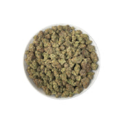 PUFFY MAC 1 (Miracle Alien Cookies) is a balanced hybrid THCa strain, from the renowned pairing of Alien Cookies F2 with a Miracle 15. The aroma is an irresistible blend of sharp cheese, zesty citrus, and earthy dank notes, creating a sensory experience that’s bold, memorable, and uniquely captivating. Visually captivating, the buds are thick and resinous, shimmering with frosty trichomes, while vibrant orange pistils thread through shades of dark green and purple. Consumers often report it delivers cerebra