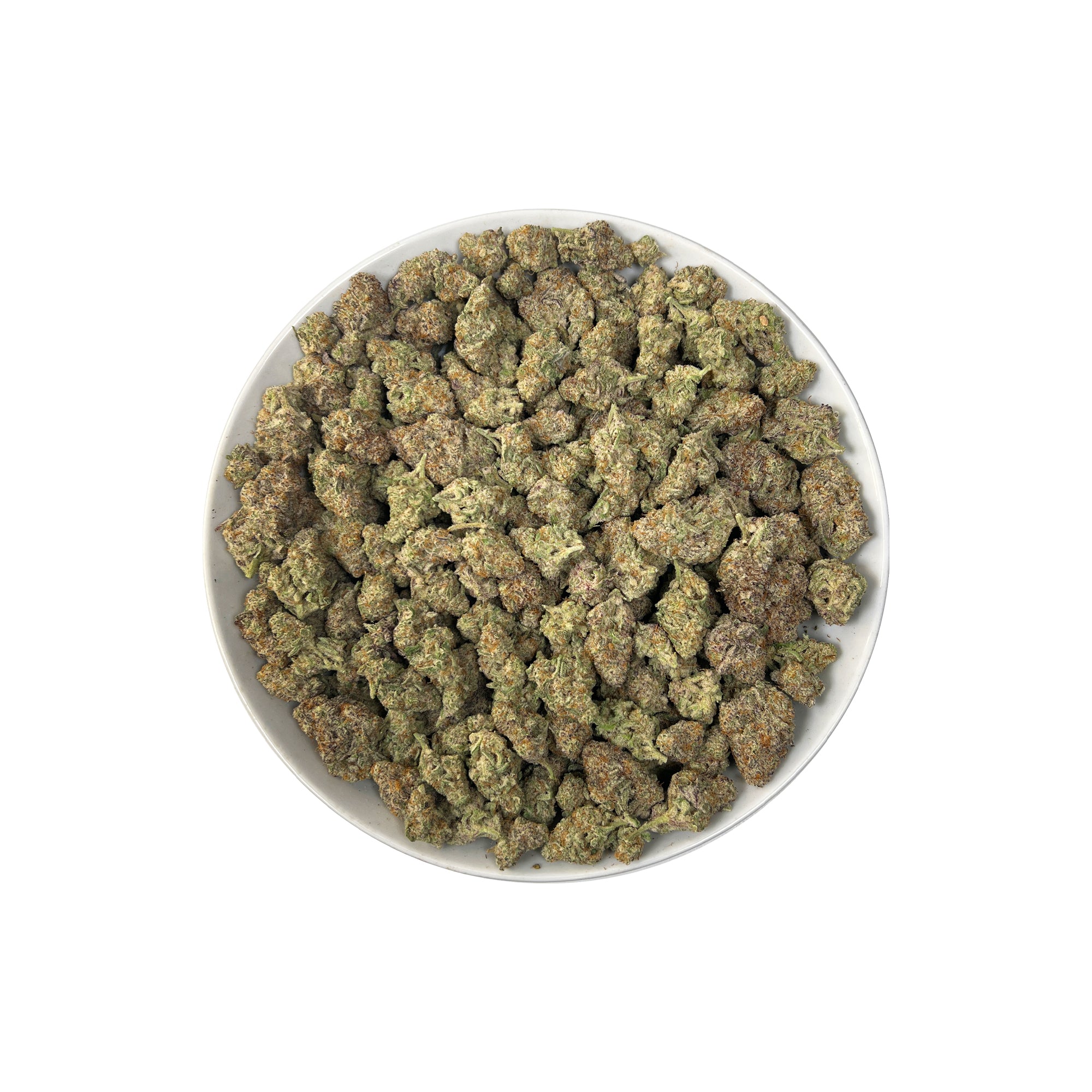 PUFFY MAC 1 (Miracle Alien Cookies) is a balanced hybrid THCa strain, from the renowned pairing of Alien Cookies F2 with a Miracle 15. The aroma is an irresistible blend of sharp cheese, zesty citrus, and earthy dank notes, creating a sensory experience that’s bold, memorable, and uniquely captivating. Visually captivating, the buds are thick and resinous, shimmering with frosty trichomes, while vibrant orange pistils thread through shades of dark green and purple. Consumers often report it delivers cerebra