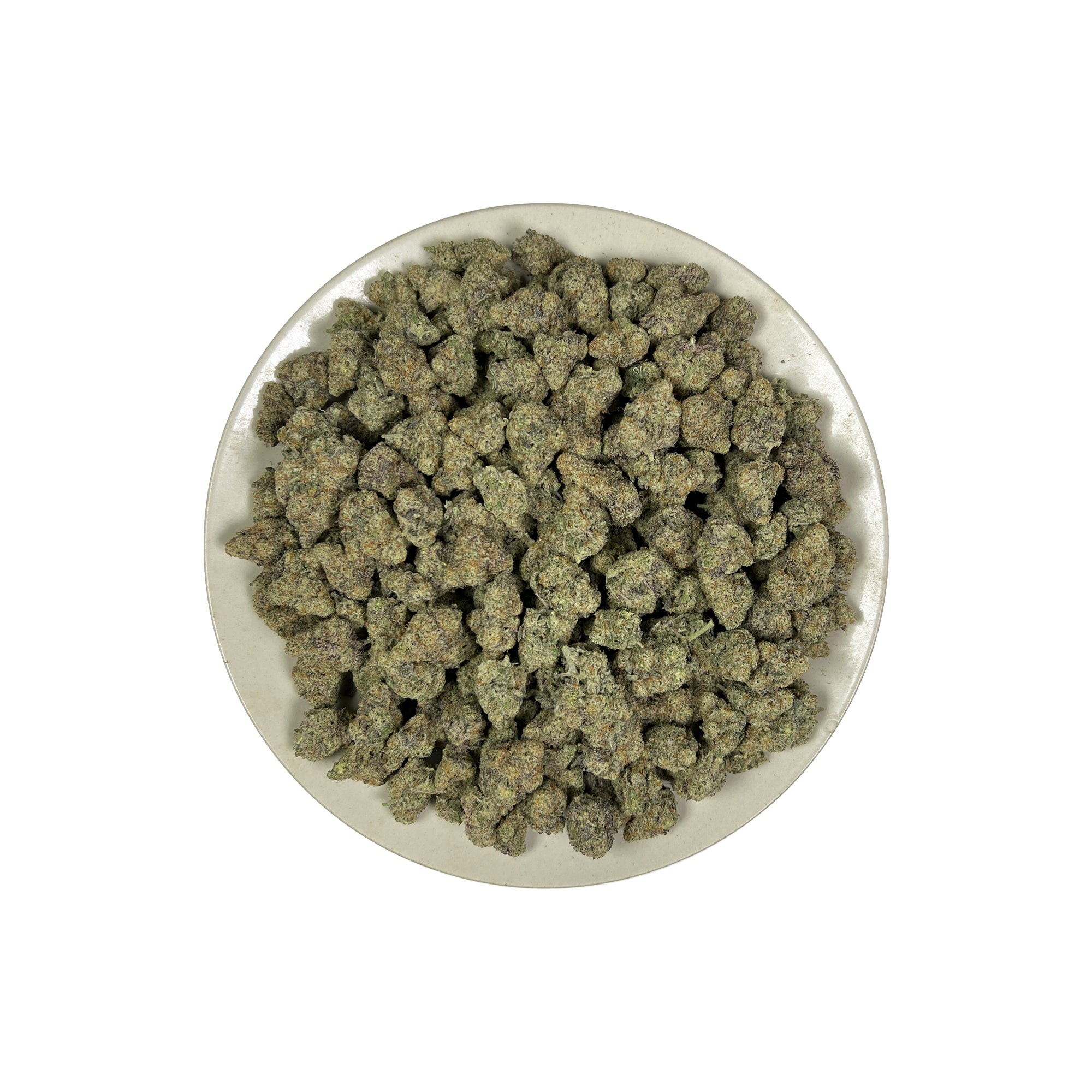 PUFFY Mac (Miracle Alien Cookies) is a balanced hybrid THCa spawned through the strategic pairing of Alien Cookies × (Colombian × Starfighter). The aroma combines skunky musk, sharp cheesy notes, and a strong, pungent scent. Visually, dense forest green buds with hints of purple are threaded with fiery orange pistils and coated in a sparkling layer of sticky trichomes. Consumers often report feelings of euphoria, an uplifted mood, relaxation, and enhanced creativity.