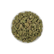 PUFFY Marathon OG is a potent indica-dominant hybrid THCa strain, crafted from the legendary OG Kush lineage, which includes either Chemdawg, Lemon Thai, or Hindu Kush. The aroma is a bold and earthy blend of fresh pine, pungent gassy notes, and subtle mossy undertones. Visually, dense forest green buds with purple hues and fiery orange pistils are coated in sticky trichomes. Consumers often report a balance of euphoria and relaxation, heightened focus, and a pleasant boost in appetite.