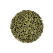 PUFFY Maryland Mantis is a balanced hybrid THCa strain with an undocumented genetic lineage, as its specific parent strains have not been confirmed. The aroma opens with a vibrant burst of zesty citrus, complemented by crisp pine notes and a bold, pungent diesel undertone. Visually, dense forest green buds with purple hues and fiery orange pistils are coated in sticky trichomes. Consumers often report a refined blend of euphoric bliss, uplifting sensations, and soothing relaxation.