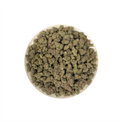 PUFFY New Money is a balanced hybrid THCa strain, born from the strategic blending of Black Amber and Eye Candy. The aroma is a bold blend of sharp fuel-like intensity layered with crisp pine notes and a deeply pungent, earthy undertone. Visually, dense forest green buds with purple hues and fiery orange pistils are coated in sticky trichomes. Consumers often report an initial euphoric onset accompanied by increased focus and a creativity boost, followed by a smooth transition into deep relaxation and a cal