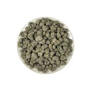 PUFFY Octane Mintz is an indica-dominant hybrid THCa strain resulting from a unique blend of Sunset Octane and Wedding Cake. The aroma features a pungent fuel-like scent complemented by refreshing mint notes and a distinct gassy undertone. Visually, dense forest green buds with purple hues and fiery orange pistils are coated in sticky trichomes. Consumers often report feeling euphoric and uplifted, followed by a deep sense of relaxation and calm that leaves them feeling at ease and content.