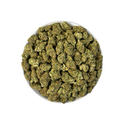 PUFFY Papaya Runtz is a balanced hybrid THCa strain created by crossing Papaya with Runtz. Its aroma bursts with tropical fruit notes, blending ripe mango and zesty citrus with a luscious sweetness. Visually, it showcases tightly packed, crystal-coated buds in deep green hues, streaked with fiery orange pistils and shimmering under a frosty trichome blanket. Consumers often report easing into a gentle head buzz that melts into a blissful, floaty body calm, lingering for hours of laid-back relaxation.
