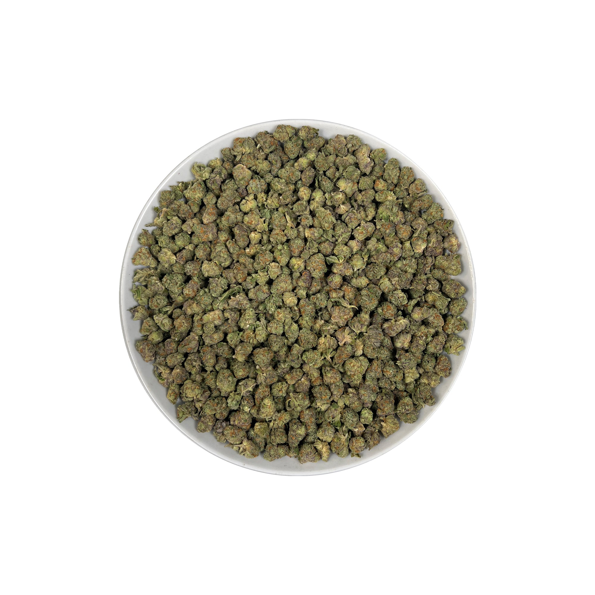 PUFFY Permanent Marker (smalls) is an indica-dominant hybrid THCa strain, born from the complex cross of Biscotti, Jealousy, and Sherbet BX. The aroma is a rich blend of herbal notes layered with warm spices, highlighted by distinct hints of licorice and clove. Visually striking, the buds feature deep purple and green hues, bright orange pistils, and a thick coating of sparkling resinous trichomes. Consumers often report a blissful euphoria that uplifts the mood, sparks creativity, creates gentle tingling s