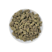 PUFFY Pink Certz is a balanced hybrid THCa strain, created from the potent pairing of The Menthol and Grape Gasoline. The aroma combines sweet, candy-like notes with hints of juicy grape, layered over a sharp, earthy diesel scent. Visually, dense frosty buds glow neon green with golden hints and pink-orange hairs, coated in sparkling, gem-like trichomes. Consumers often experience an uplifting, clear-headed euphoria that sparks creativity and focus, followed by gentle body relaxation, making it ideal for mo