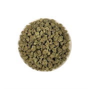 PUFFY Pluto is an indica hybrid THCa strain derived from the primary genetic cross of Gelato #33 and Triangle Kush (TK 1991 Bx1). Aroma is a rich fusion of ripe blueberries, sharp citrus zest, and juicy tropical fruit notes. Visually, dense forest green buds with purple hues and fiery orange pistils are coated in sticky trichomes. Consumers often report feeling euphoric, deeply relaxed, and mentally uplifted, with a balanced sense of calm energy and mood elevation. 