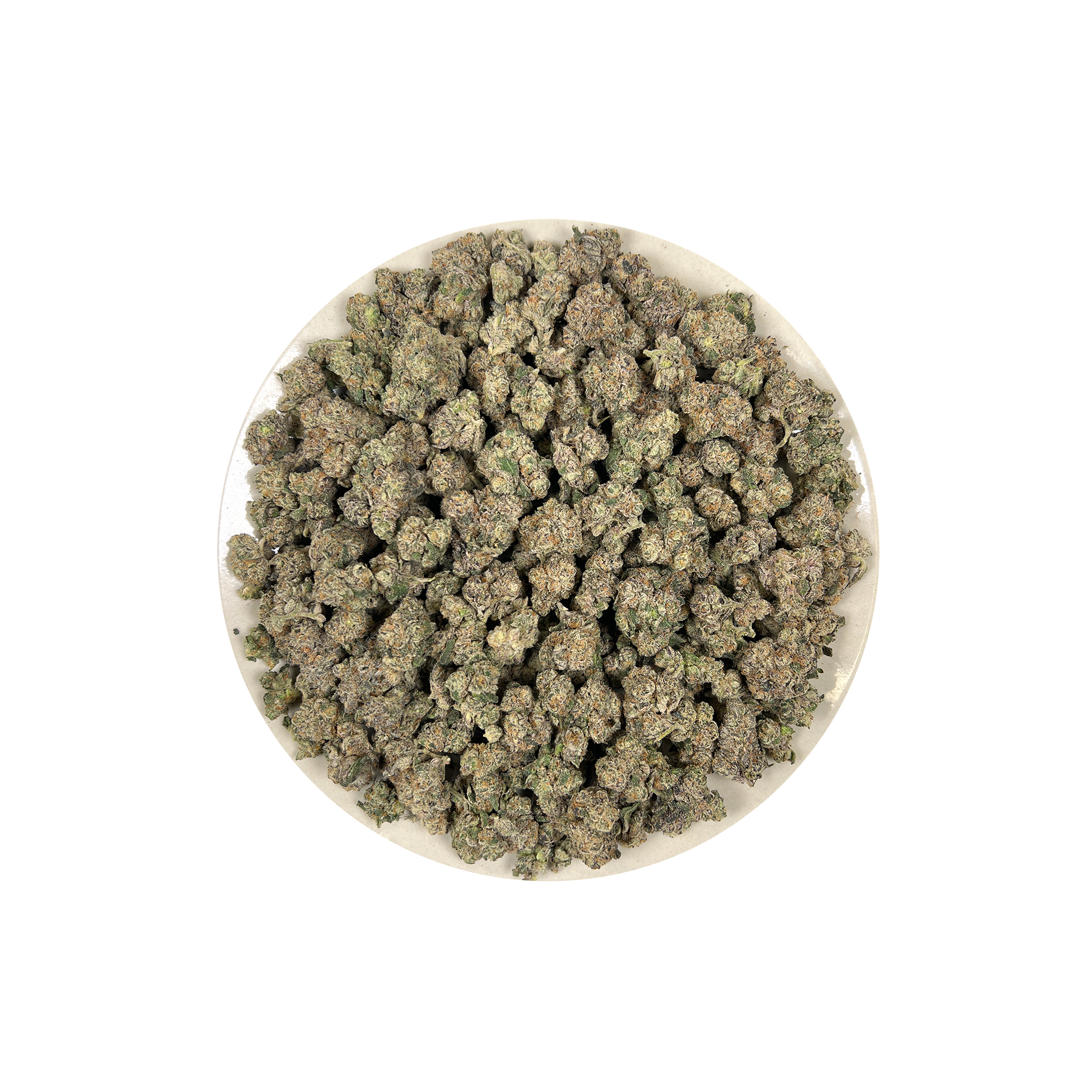 PUFFY Pop Rocks is an indica-dominant THCa strain, a vibrant cross between LA Pop Rocks and Magic Marker. The aroma is a bold blend of pungent fuel notes layered with bright citrus undertones. Visually, dense green buds with purple hues and fiery orange pistils are coated in sticky trichomes. Consumers often report a soothing body high paired with mood enhancement, including feelings of happiness, calm, and mild euphoria, making it ideal for unwinding after a long day. 