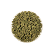 PUFFY Pop Rocks is an indica-dominant THCa strain, a vibrant cross between LA Pop Rocks and Magic Marker. The aroma unfolds with a vibrant blend of sweet candy notes, layered with bold fuel-like sharpness and a burst of juicy, ripe fruit undertones. Visually, dense green buds with purple hues and fiery orange pistils are coated in sticky trichomes. Consumers often report a soothing body high paired with mood enhancement, including feelings of happiness, calm, and mild euphoria, making it ideal for unwinding