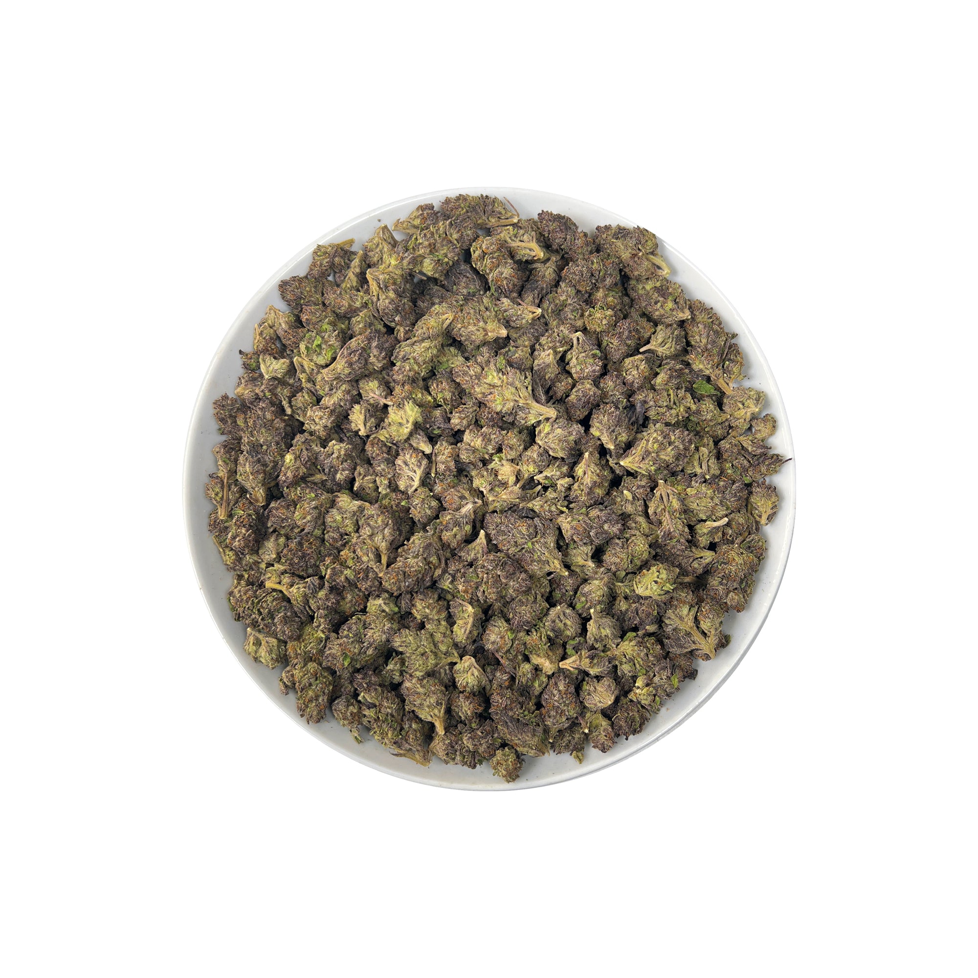 PUFFY Purple Candy is an indica-dominant hybrid THCa strain, expertly crafted from a premium cross of BC Sweet Tooth and Mendocino Purps. The aroma bursts with sweet grape and candy notes, grounded by a rich, earthy undertone that captivates the senses. Visually, dense green buds with purple hues and fiery orange pistils are coated in sticky trichomes. Consumers often report a deep sense of relaxation and calm, paired with happiness and euphoria, a soothing body buzz, and a noticeable boost in appetite.
