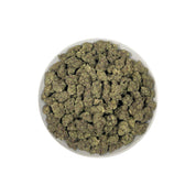 PUFFY Purple Kush is a pure indica THCa strain originating from a cross of Hindu Kush and Purple Afghani. The aroma is a bold blend of classic Kush, pungent earthiness, and a sharp hint of onions. Visually, dense forest green buds with purple hues and fiery orange pistils are coated in sticky trichomes. Consumers often report a blissful sense of euphoria, deep relaxation, and a noticeable boost in appetite.