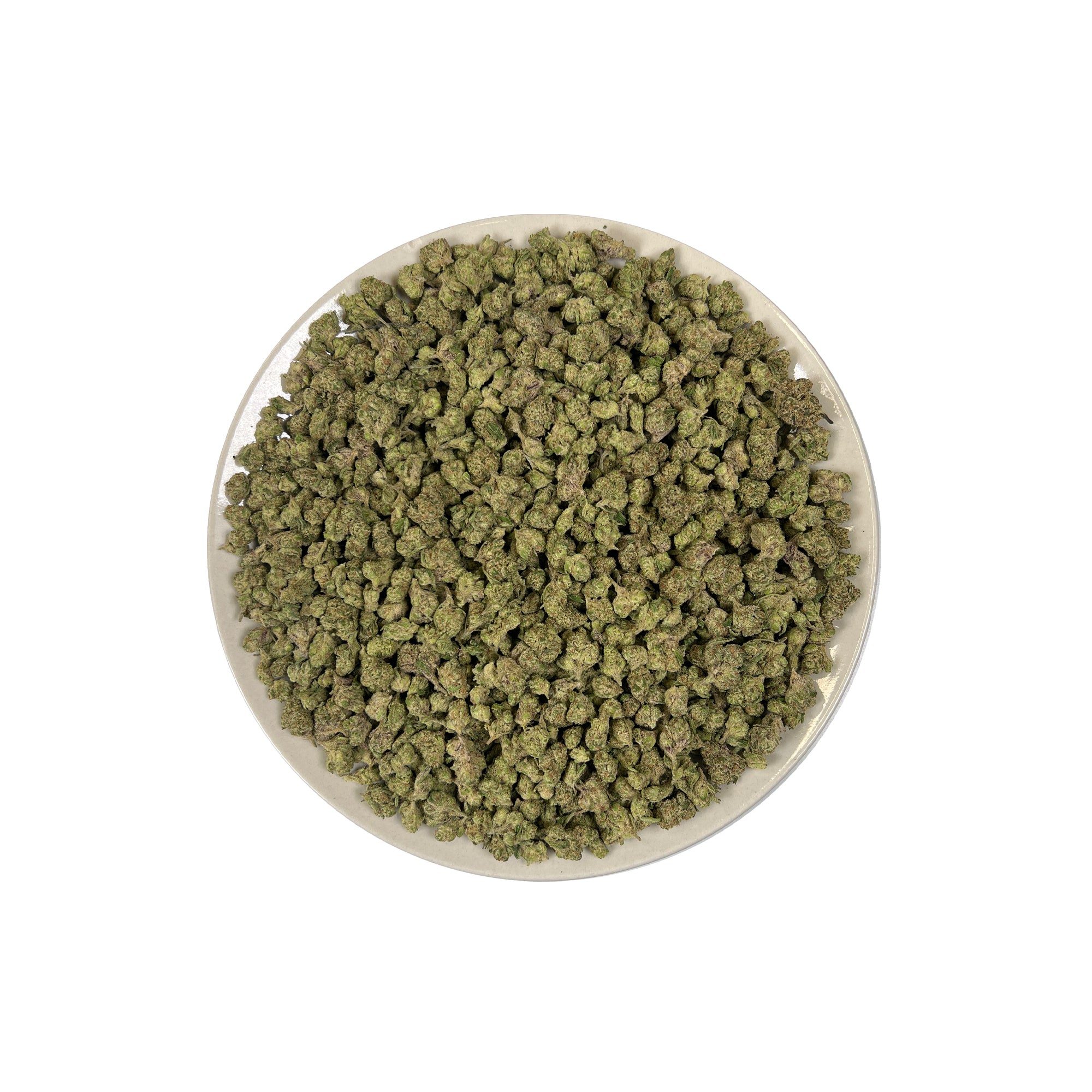PUFFY Runtz X Alien Mintz (smalls) is a balanced hybrid THCa strain formed by the classic fusion of Runtz and Alien Mintz. The aroma is a captivating blend of sweet candy, pungent gassy notes, and a refreshing hint of mint. Visually, dense forest green buds with purple hues and fiery orange pistils are coated in sticky trichomes. Consumers often report feeling euphoric and happy, paired with a relaxed, talkative energy that uplifts the mood and sparks conversation.