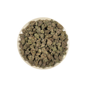 PUFFY Smokeyz Candy is an indica-dominant hybrid THCa strain; the exact lineage remains undisclosed but is believed to trace back to Zkittlez-, Runtz-, and Gelato-family genetics. The aroma offers a captivating mix of smoky warmth, confection-like sweetness, and bold gassy intensity. Visually, dense forest green buds with purple hues and fiery orange pistils are coated in sticky trichomes. Consumers often report a euphoric onset that sparks creativity before gradually settling into a deeply relaxed and calm