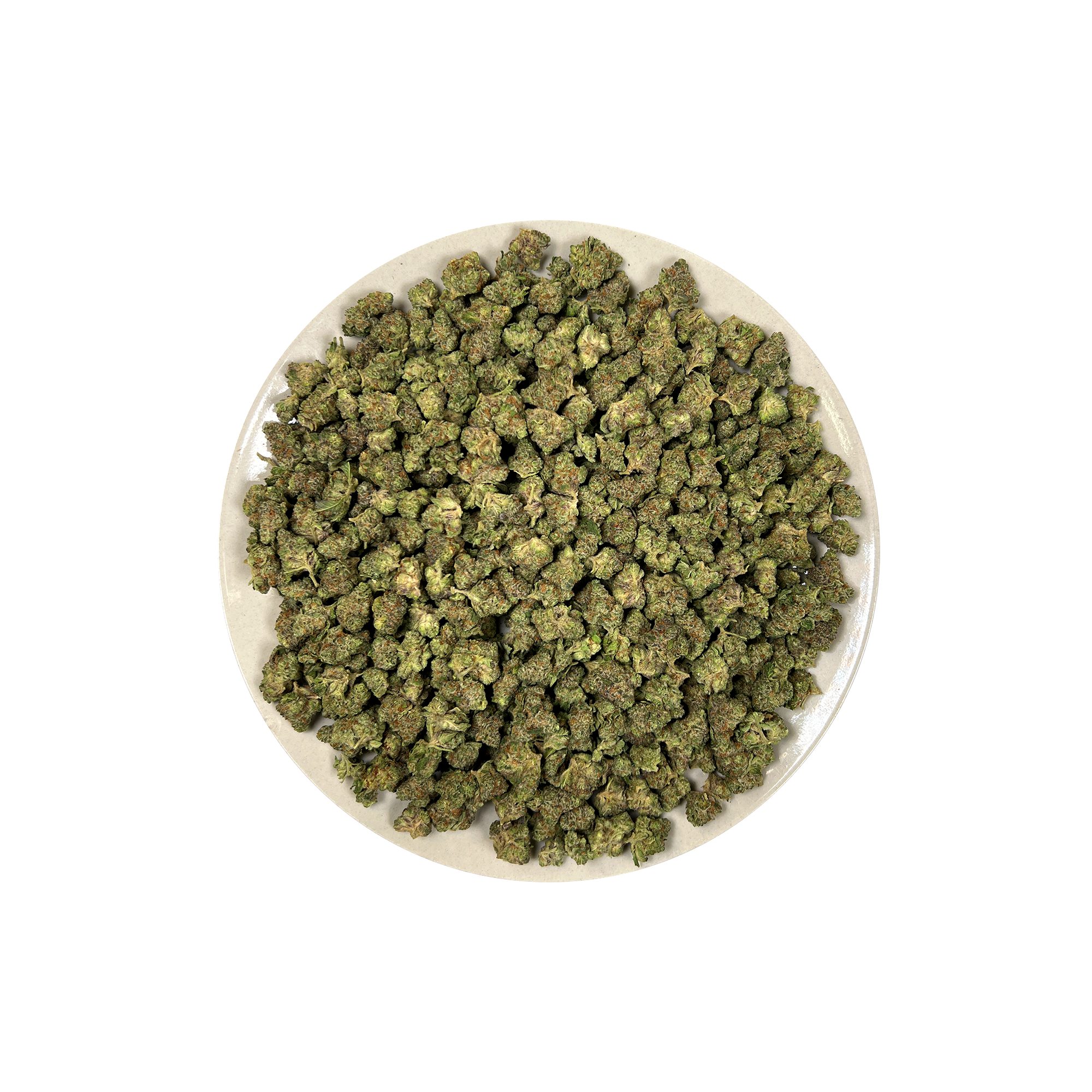 PUFFY Strawberry Biscotti (smalls) is a balanced hybrid THCa strain crafted through the masterful blend of Strawberry Kush and Biscotti Sundae. The aroma opens with the sweet, juicy scent of ripe strawberries, layered with smooth, creamy undertones and finished by a rich, freshly baked doughy warmth. Visually, dense forest green buds with purple hues and fiery orange pistils are coated in sticky trichomes. Consumers often report an uplifting sense of euphoria that sparks creativity and mental clarity before