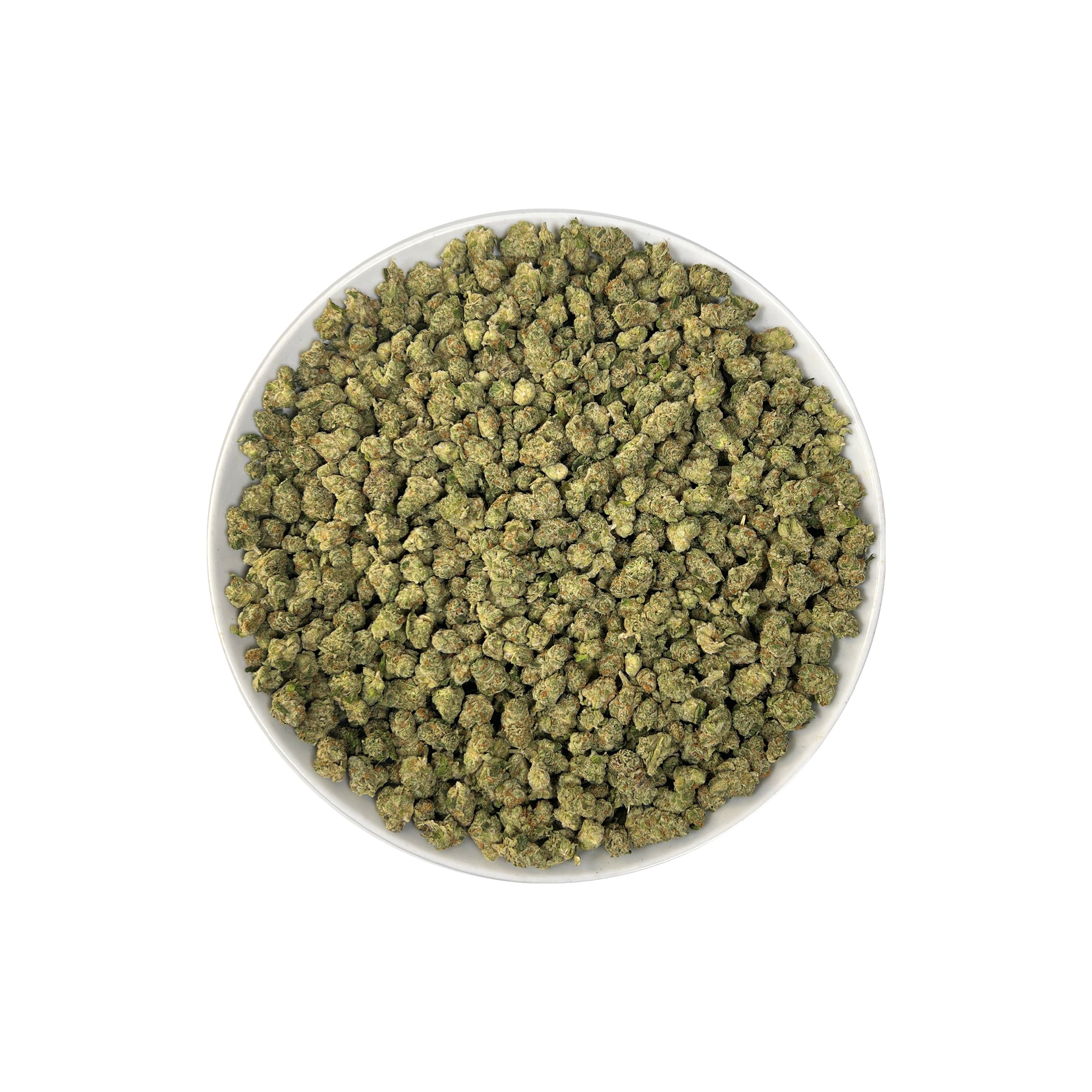 PUFFY Strawberry Cream (smalls) is a sativa-dominant hybrid THCa strain crafted from the powerful cross between Strawberry Cough and The White. Aroma is a luscious blend of ripe strawberry, rich creamy notes, and a zesty twist that awakens the senses. Visually, dense green buds with purple hues and fiery orange pistils are coated in sticky trichomes. Consumers often report an energetic, talkative, and uplifted mood, experiencing clear-headed cerebral stimulation with gentle physical relaxation.