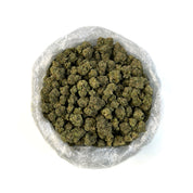 PUFFY Stuntz is an indica-dominant hybrid THCa strain crafted from the flavorful genetics of Strawberry Runtz and Papaya. The aroma is intensely bold, blending gassy fumes, sharp diesel notes, and a deep, funky undertone that hints at its potent effects. Visually striking, this strain features dense green buds with pink, purple, or strawberry hues, coated in glistening trichomes. Consumers report a balanced experience of uplifting euphoria and calming relaxation, often noting mood elevation, stress relief, 