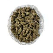PUFFY Super Boof THCa is a balanced hybrid strain created by crossing Black Cherry Punch and Tropicana Cookies. It delivers a rich and complex flavor profile, starting with an earthy cherry base and layered with bright tangerine, sweet honeysuckle, and juicy raspberry undertones. The aroma bursts with notes of tropical fruit, ripe cherries, and zesty grapefruit, creating a vibrant and refreshing scent profile. Visually, it features dense, spade-shaped buds in vibrant olive green, accented with fiery orange 