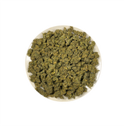 PUFFY Super Lemon Haze is a sativa-dominant hybrid THCa strain crafted through the refined pairing of  Lemon Skunk and Super Silver Haze. The aroma opens with sharp notes of fresh lemons and pungent chemical undertones, finishing with a bright, zesty burst. Visually, dense vivid green buds with purple hues and fiery orange pistils are coated in sticky trichomes. Consumers often report that it provides an energizing boost, elevates mood with a sense of euphoria, and sharpens mental clarity and alertness. 