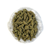 PUFFY Tangie is a sativa-dominant hybrid THCa strain born from the flavorful lineage of California Orange (Cali-O) and Skunk #1. The aroma is a funky fusion of ripe strawberries, tangy blue cheese, and bright oranges, a profile that's boldly mirrored in its flavor. Visually, the buds are dense and frosty, with thick, silvery-white trichomes that give the colas a shimmering, snow-covered appearance. Consumers often describe the effects as energizing and euphoric, delivering a clear-headed, cerebral high that
