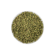 PUFFY Truffle Butter (smalls) is an Indica-dominant hybrid THCa strain, born from the flavorful cross of Gelato and Chocolate Kush. The aroma is a rich, creamy blend with soothing herbal undertones and a subtle buttery note. Visually, the buds are dense and striking, showcasing a deep forest-green base with vibrant purple hues, bright orange pistils, and a sparkling coating of trichomes. Consumers often report an initial burst of euphoria and uplifted mood, gradually giving way to deep physical relaxation, 