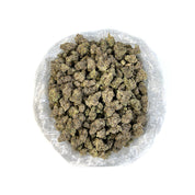 PUFFY THCa Truffle Pop offers an energizing yet balanced experience. This sativa-dominant strain is praised for its unique, rich flavor profile, a blend of sweet, earthy, and dessert-like notes. With genetics often traced back to Tropic Truffles and Red Pop, it delivers a calm, mellow body high alongside a clear-headed, euphoric boost. Its striking appearance features deep shades of violet and indigo offset with fiery orange pistils and chunky, shimmering trichomes. Truffle Pop is ideal for unwinding or rel