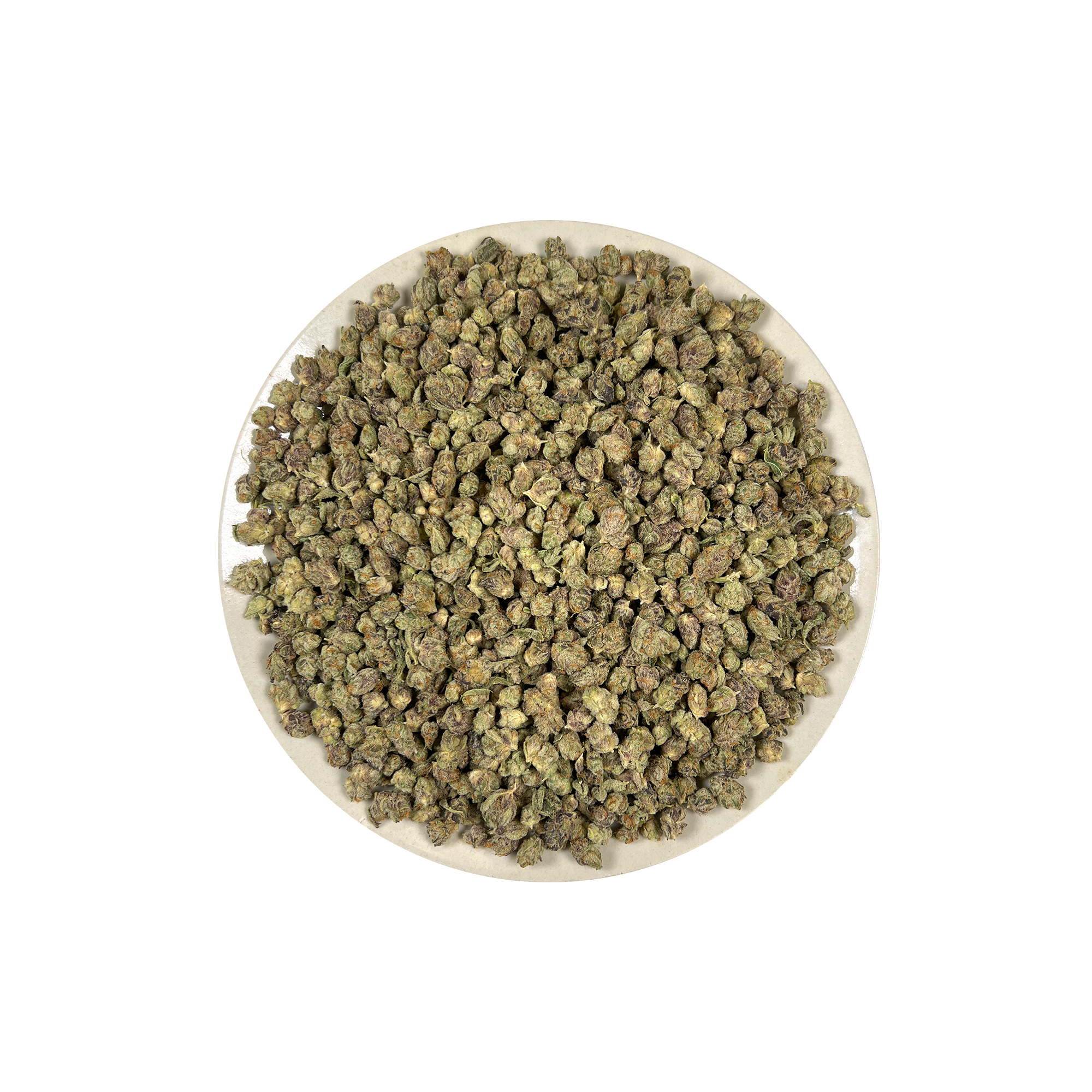 PUFFY Trunk Funk (smalls) is an indica-dominant hybrid THCa strain resulting from the expertly blended union of White Tahoe Cookies and Do-Si-Do. The aroma is distinctly funky and pungent, with a bold, lingering herbal finish. Visually, dense dark green buds with purple hues and fiery orange pistils are coated in sticky trichomes. Consumers often report a euphoric, deeply relaxing experience accompanied by a calming body high that promotes a sense of physical and mental ease. 