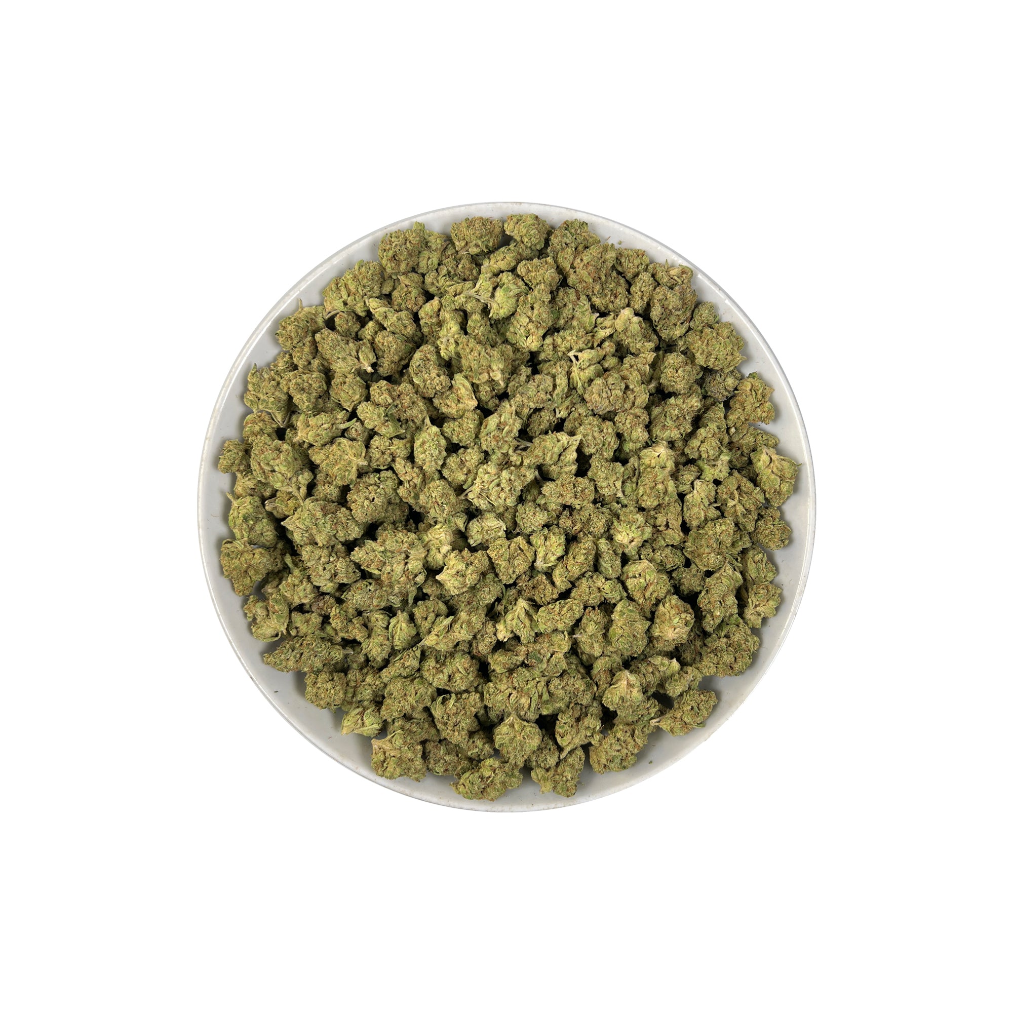 PUFFY Wedding Cake (smalls) is an indica-dominant hybrid THCa strain created by crossing Triangle Cherry Pie and Girl Scout Cookies (GSC). The aroma unfolds with rich, creamy vanilla, complemented by smooth, comforting earthy undertones. Visually, the buds are dense and vibrant, with forest green and purple hues coated in frosty trichomes and bright orange pistils. Consumers often report a euphoric, uplifted mood paired with a relaxing body high, along with a creative and social spark in lighter use.