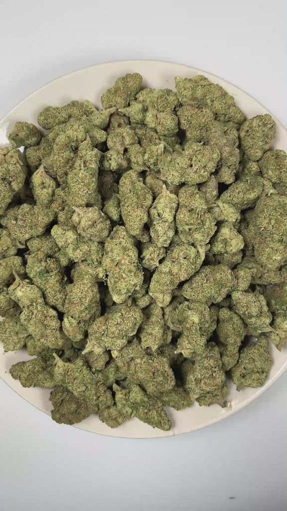 PUFFY Frozen Lemons is a balanced hybrid THCa strain resulting from the strategic pairing of Freezer Burn and Lemon Fire. The aroma is intensely gassy with sharp chemical undertones and a bold fuel-forward finish. Visually, dense forest green buds with purple hues and fiery orange pistils are coated in sticky trichomes. Consumers often report a euphoric, uplifting high that sparks creativity, sharpens focus, encourages conversation, and settles into a smooth, relaxing finish that keeps you feeling clear and