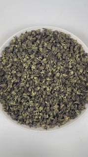PUFFY The Sauce (smalls) is a sativa-dominant hybrid THCa strain expertly crafted from the renowned pairing of Green Ribbon BX and Gorilla Glue 4 (GG4). The aroma opens with rich notes of grape and fruity sweetness, underscored by a subtle hint of savory onion. Visually, dense olive green buds with purple hues and fiery orange pistils are coated in sticky trichomes. Consumers often report a euphoric high that boosts mood and creativity, promotes energy, focus, and sociability, and finishes with a light, soo
