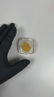 PUFFY THCa Gorilla Glue: The unique whipping technique required to produce badder causes the cannabinoids to crystalize and create a smooth, creamy consistency. This wax is ultra-potent and easy to load onto a dab nail, thanks to its soft and malleable form.