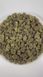 PUFFY Russian Assassin is an indica-dominant hybrid THCa strain, expertly crafted from the renowned genetics of Skywalker, Lemon OG Kush, and Headband. The aroma is a complex blend of herbal notes, pungent gassy undertones, and delicate floral hints, creating a distinctive and intriguing scent profile. Visually, dense green buds with purple hues and fiery orange pistils are coated in sticky trichomes. Consumers often report euphoric and happy feelings, cerebral stimulation that transitions into deep relaxat