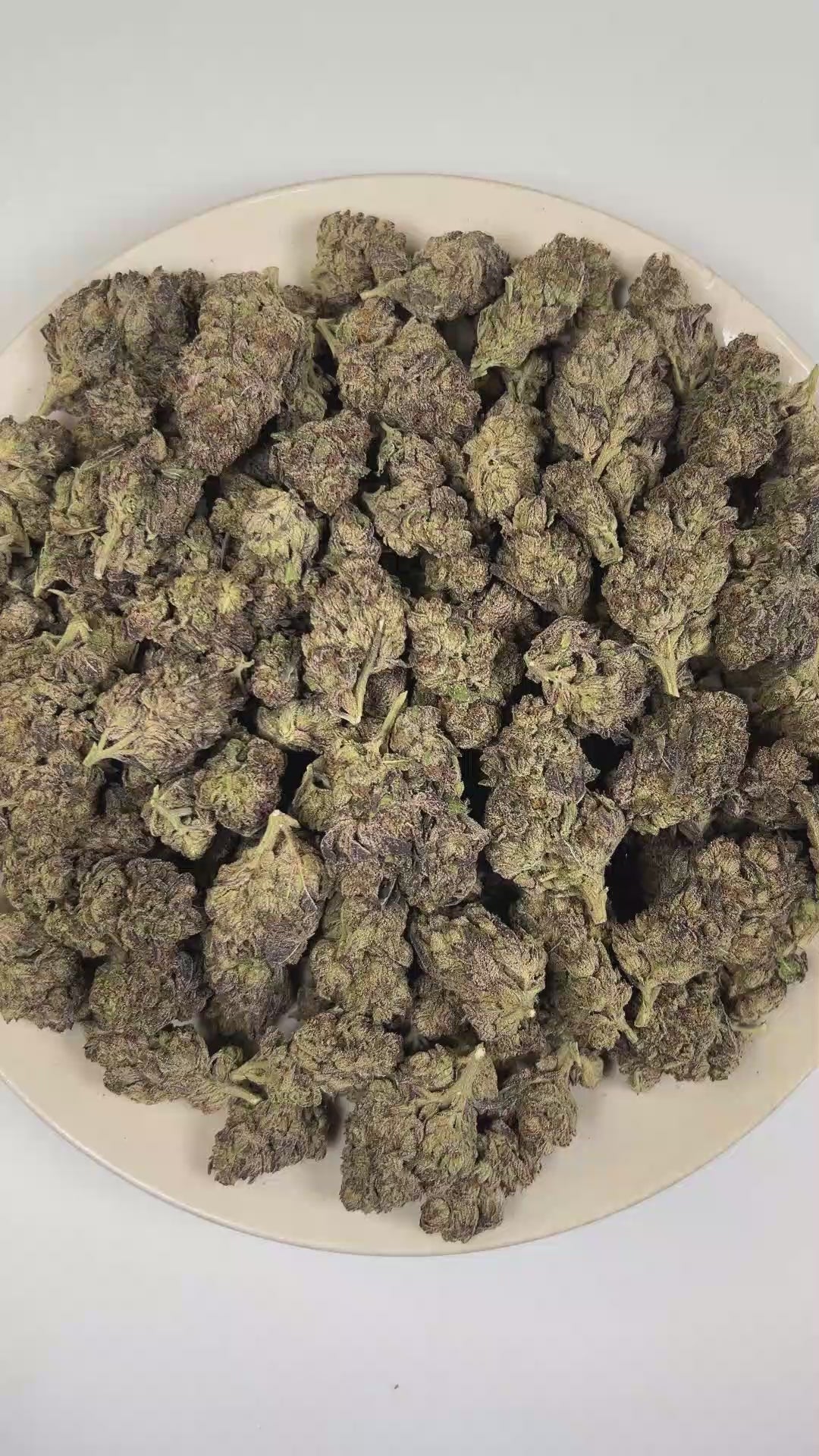PUFFY Modified Grape is a balanced hybrid THCa strain crafted from the exceptional cross of GMO and Purple Punch. The aroma opens with a luscious blend of ripe berries, sweet honey, and vibrant fruit notes. Visually, dense forest green buds with purple hues and fiery orange pistils are coated in sticky trichomes. Consumers often report a lifting wave of euphoria that elevates mood, sparks creativity, encourages warm and friendly social interactions, and promotes a relaxing experience ideal for leisurely and