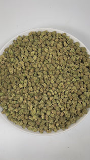 PUFFY Illemonati (smalls) is a sativa-dominant hybrid THCa strain born from the flavorful union of Gelonade and Biscotti. The aroma is intensely pungent, with funky undertones and a distinct gassy edge that immediately commands attention. Visually, medium to large dense conical buds display a blend of forest and lime greens with occasional purple swirls, coated in glistening trichomes and accented by fiery orange pistils. Consumers often describe the experience as bright and invigorating, sparking creativit