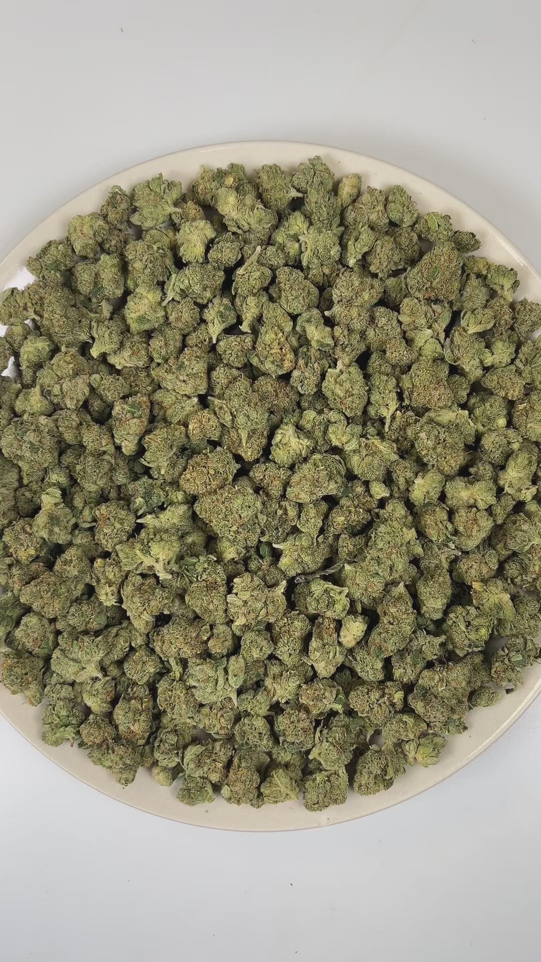 PUFFY Black Triangle (smalls) is an indica-dominant hybrid THCa strain emerging from the iconic fusion of Triangle Kush and ’88 G13 Hash Plant. The aroma bursts with gassy, skunky, and pine notes, creating a sharp, earthy fragrance. Visually, dense dark green buds with purple hues and fiery orange pistils are coated in sticky trichomes. Consumers often report feeling euphoric and relaxed, accompanied by a calm mood and a mild mental uplift that gently settles both mind and body.