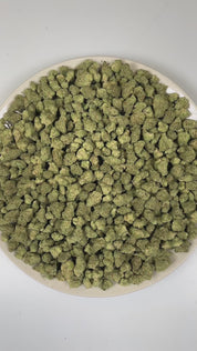 PUFFY Papaya Bomb (smalls) is a balanced hybrid THCa strain, born from the unique pairing of Papaya and THC Bomb. The aroma is a vibrant blend of ripe papaya, sweet grape, and juicy apricot, creating a lush, tropical-fruit-forward scent with a soft candy-like undertone. Visually, buds are dense and frosty, featuring spring green and purple hues with bright orange pistils and a thick coating of sparkling trichomes. Consumers often report feeling euphoric, creatively inspired, joyful, and uplifted, making it 