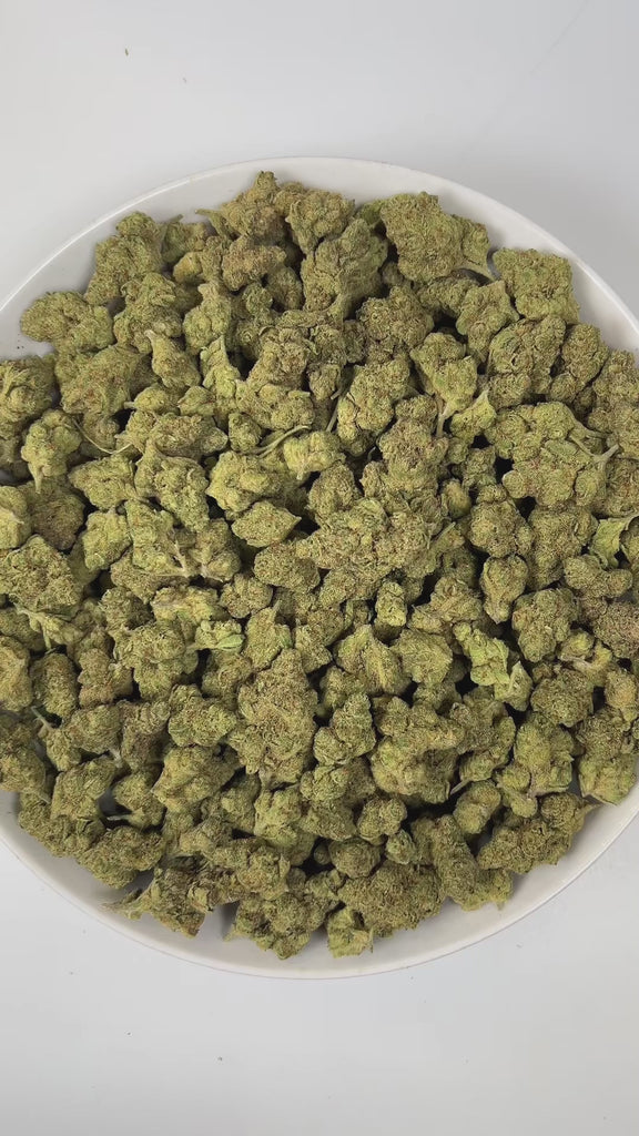 PUFFY Cheetah Piss is a balanced hybrid THCa strain, expertly bred from a powerhouse trio: Lemonnade, Gelato 42, and London Poundcake 97. The aroma is a vibrant blend of fruity sweetness, sharp citrus notes, and a distinct chemical undertone that makes it immediately memorable. Visually, the dense, vibrant green buds are frosted with trichomes, accented by orange pistils and occasional subtle purple hues. Consumers often experience an uplifting rush that sharpens focus and brings euphoric clarity, making so
