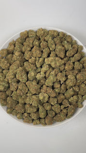 PUFFY Double Deuce is a sativa-dominant hybrid THCa strain, the result of a legendary fusion between the iconic OG Kush and the potent Jack Herer. The aroma is a pungent fusion of sharp onions, fuel-like diesel, and gassy undertones, creating a bold and intense scent that immediately commands attention. Visually, dense pine green buds with purple hues and fiery orange pistils are coated in sticky trichomes. Consumers often report a cerebral uplift that sparks creativity, euphoria, and sociability, followed 